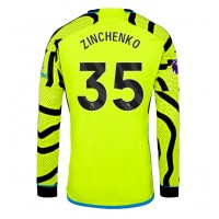 Billiga Arsenal Oleksandr Zinchenko #35 Borta fotbollskläder 2023-24 Långärmad